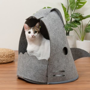 MYZOO マイズー 猫用ベッド NEKOSHARK ネコシャーク  猫用 猫 ペット ベッド 猫ベッド かわいい 面白い MYZOO 北欧  