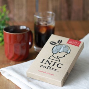 INIC Coffee イニックコーヒー スムースアロマ 12P  インスタントコーヒー コーヒー ドリップ アイスコーヒー スティック ギフト おしゃ