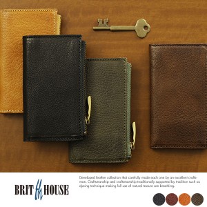 BRIT HOUSE ヤギ革キーケース 小銭入れ付き Goat Leather  男性用 メンズ キーケース 小銭 革 本革 レザー 日本製 ビジネス プレゼント  