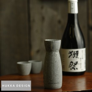 HUKKA DESIGN ソープストーン 1合徳利  とっくり 保冷 保温 冷たいまま 結露しない 冷酒 熱燗 冷めない 日本酒