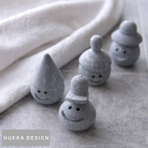 HUKKA DESIGN サウナの妖精 カレリアンソープストーン  ポイントマッサージ サウナ トントゥ  北欧 リラックス ケア アイテム ケア用品 