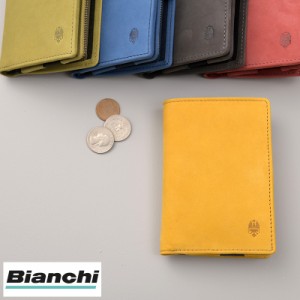 Bianchi 二つ折り財布 ミドルサイズ brina 