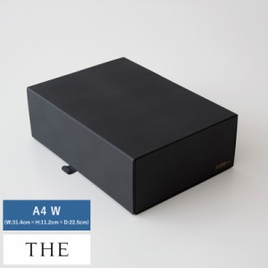 THE (ザ)  STORAGE BOX A4W 折りたたみ収納ボックス 