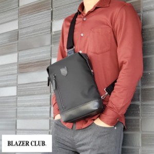 BLAZER CLUB 軽量 ナイロン 縦型 ボディバッグ 【送料無料】