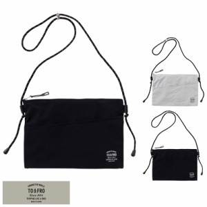 TO&FRO PACKABLE POUCH −SQUARE− 折りたたみサコッシュ 【送料無料】