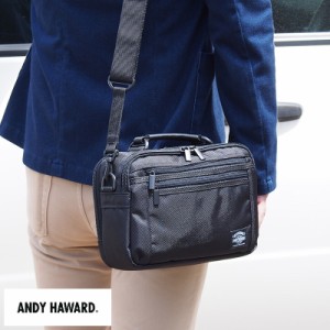 ANDY HAWARD 横型 BOX型 ミニショルダーバッグ 【送料無料】