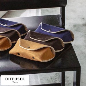 DIFFUSER メガネケース TECH SUEDE EYEWEAR CASE セミハードタイプ 【送料無料】