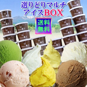 フロム蔵王 Hybrid よりどりマルチアイスBOX24/送料無料/冷凍品/沖縄・離島送料加算