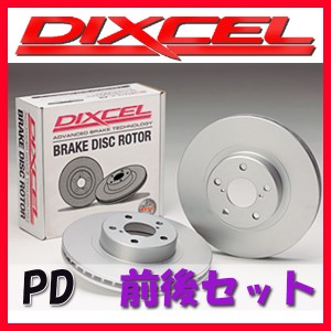 DIXCEL ディクセル PD ブレーキローター 1台分 レパード PF30 83/1〜86/2 PD-3212326/3252409