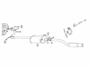 納品先限定 FUJITSUBO フジツボ ワゴリス マフラー RF8 ステップワゴン スパーダ 2.4 4WD H15.6〜H17.5 460-57231