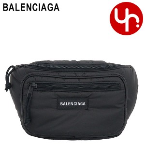 バレンシアガ BALENCIAGA バッグ ユニセックス ブランド
 ボディバッグ ウエストバッグ ナイロン ウィール ベルトパック S パープル ブラック 569978 紫 黒 ショルダーバッグ ミニバッグ