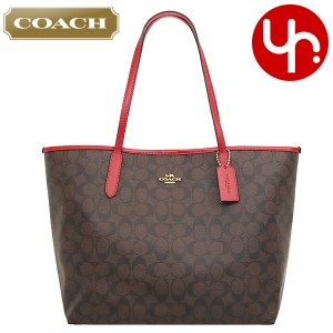 コーチ COACH  トートバッグ F05696 5696 ブラウン×1941レッド アウトレット レディース プレゼント ギフト 人気 ブランド おすすめ 女