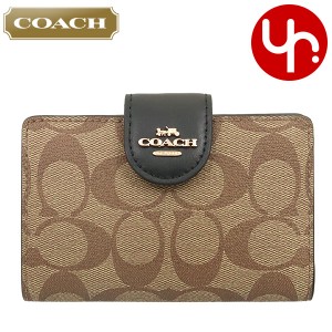 コーチ COACH  財布 二つ折り財布 FC0082 C0082 カーキ×ブラック アウトレット レディース プレゼント ギフト 人気 ブランド おすすめ 