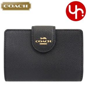 コーチ COACH  財布 二つ折り財布 F06390 6390 ブラック アウトレット レディース プレゼント ギフト 人気 ブランド おすすめ 女性 男性