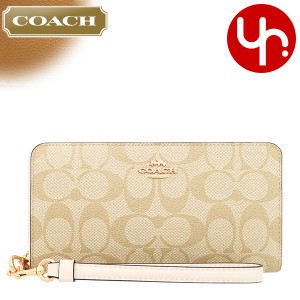 コーチ COACH  財布 長財布 FC4452 C4452 ライトカーキ×チョーク アウトレット レディース プレゼント ギフト 人気 ブランド おすすめ 