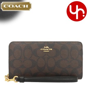 コーチ COACH  財布 長財布 FC4452 C4452 ブラウン×ブラック アウトレット レディース プレゼント ギフト 人気 ブランド おすすめ 女性 