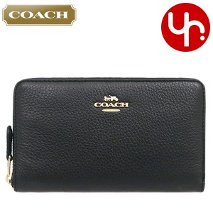 コーチ COACH 二つ折り財布 FC4124 C4124 ブラック アウトレット レディース プレゼント ギフト 人気 ブランド おすすめ 女性 男性