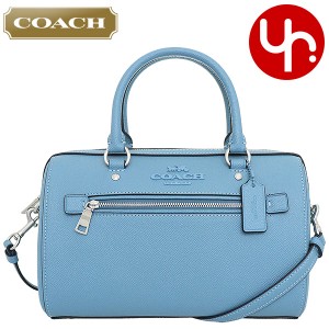 ☆定価8.8 新品 COACH 2way ショルダーバッグ デニム ブルー-