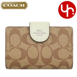 コーチ COACH 二つ折り財布 FC0082 C0082 カーキ×ライトセージ アウトレット レディース プレゼント ギフト 人気 ブランド おすすめ 女