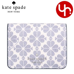 ケイトスペード kate spade 二つ折り財布 KG493 ネイビーマルチ  アウトレット レディース プレゼント ギフト 人気 ブランド 女性