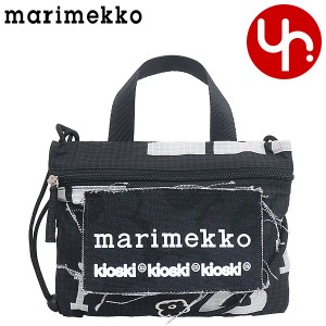 マリメッコ Marimekko ショルダーバッグ 92210 ブラック×ホワイト  ブティック レディース プレゼント ギフト 人気 ブランド おすすめ 