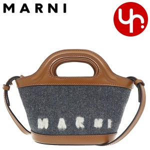 マルニ MARNI ショルダーバッグ BMMP0096Q1 P4915 ダークグレー×モカ ブティック レディース プレゼント ギフト 人気 ブランド おすすめ