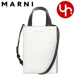 マルニ MARNI ショルダーバッグ SHMP0050Y0 LV639 リリーホワイト×カメリアブラック ブティック レディース プレゼント ギフト 人気 ブ