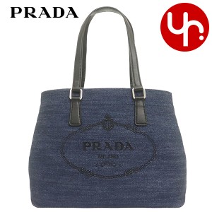 プラダ PRADA トートバッグ 1BG356 2DLE OOO ブルー×ネロ ブティック レディース