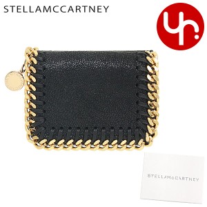 ステラマッカートニー STELLA McCARTNEY 財布 三つ折り財布 521371 W9355 ブラック ブティック レディース プレゼント ギフト 人気 ブラ