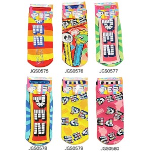 PEZ ペッツ お菓子 レディース ソックス 抗菌 防臭 22-24cm かわいい くるぶし 靴下 ジェイズプランニング ネコポス可