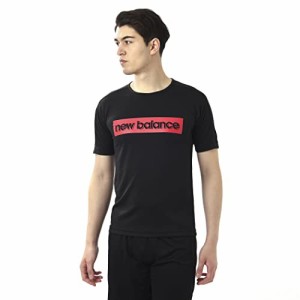 [ニューバランス] Tシャツ プラクティスシャツ JMTF2311 ブラック/レッド(BRD) M