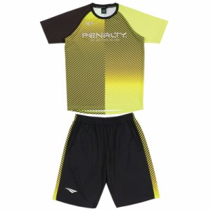 ペナルティ penalty ライトプラスーツ サッカー フットサル ウェア 上下セット 22SS (PU2311) 65/フラッシュイエロー Lサイズ