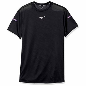 [Mizuno] ランニングウェア ランニングTシャツ 半袖 J2MA0014 メンズ ブラックcm Mサイズ