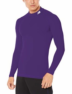 [ニューバランス] 長袖(サッカー/フットボール) ストレッチインナーシャツ メンズ PRP(パープル) XLサイズ