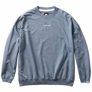 [カンタベリー(canterbury)] L/S ライトスウェット ビッグティ RA40018 17 チャコールグレー Mサイズ