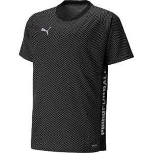 [プーマ] サッカー シャツ PUMA FU?BALL HYBRID AOP SS Tシャツ 658015 メンズ 22年春夏カラー プーマ ブラック(01) Sサイズ