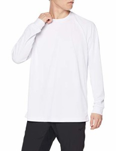 [ヒュンメル] 長袖シャツ バスケットワンポイントロングTシャツ メンズ ホワイト (10) Sサイズ