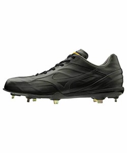 MIZUNO(ミズノ) ミズノプロ 野球用 金具スパイク ローカット 天然皮革 カンガルーレザー ミズノプロQS 11GM190000 25.5cm