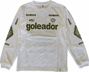 goleador(ゴレアドール) ネイティブ柄プラスティックロングスリーブTシャツ Sサイズ (01) ホワイト GD-105