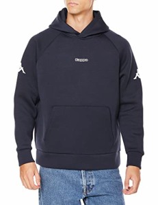 [カッパ] パーカー SCUBA DOUBLE KNIT HOODIE w/3 Logo メンズ navy (SN52) Lサイズ