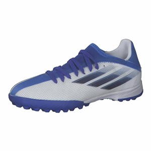 [adidas] ユニセックス エックス スピードフロー.3 TF J GW7514 サッカー ホワイト/ブルー 23.5cm
