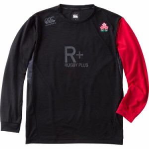 [カンタベリー] JAPAN L/S WORKOUT TEE メンズ 長袖シャツ Mサイズ ブラック(19) R40019JH