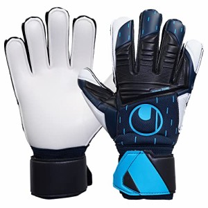 uhlsport (ウールシュポルト) 試合用 GK キーパーグローブ スピードコンタクト スーパーソフト 1011282 01 8号 ネイビー×ブラック×フロ