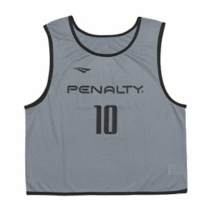 PENALTY(ペナルティ) ビブス大人番号入１０枚セット グレー