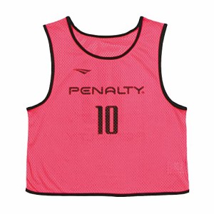 PENALTY(ペナルティ) ビブス大人番号入１０枚セット Fマゼンタ