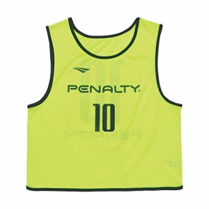 PENALTY(ペナルティ) ビブス大人番号入１０枚セット Fイエロー