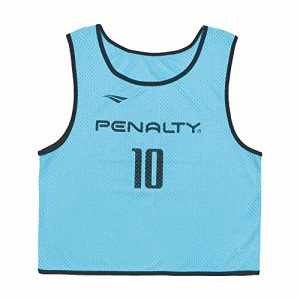 PENALTY(ペナルティ) ビブス大人番号入１０枚セット アクアブルー