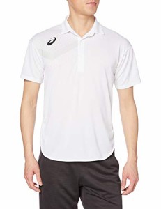 [アシックス] サッカーウエア ポロシャツ 2101A130 メンズ 100(ブリリアントホワイト) 2XLサイズ