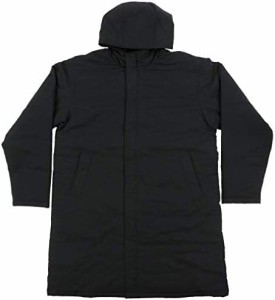 [ニューバランス] 中綿コート THE CITY PADDED HOODY COAT スポーツウェア メンズ ブラック Mサイズ