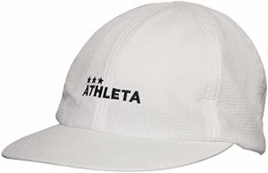 ATHLETA アスレタ フラットバイザーコーチングキャップ FREE WHT